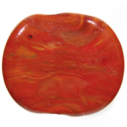 Orange Rock Cool Color Effetre Glass Rod