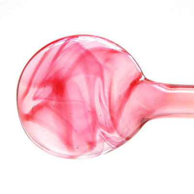 Veiled Rubino Filigrana 5-6mm Effetre Glass Rods