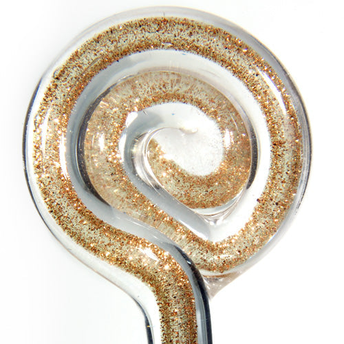 Gold Aventurine Filigrana 4-6mm  Effetre Glass Rods