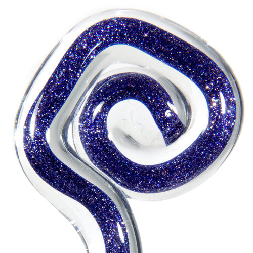 Blue Aventurine Filigrana 5-6mm  Effetre Glass Rods