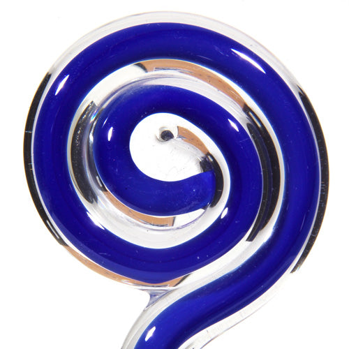 Lapis Medium Filigrana 5-6mm Effetre Glass Rod