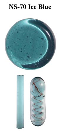 Ice Blue Northstar Glass Rod