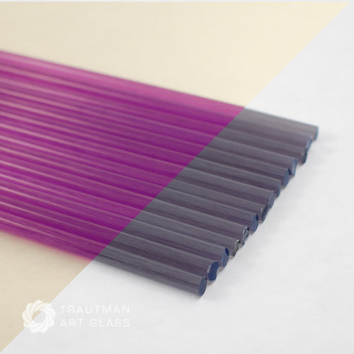 Parallax (CFL Reactive) COE 33 Trautman Art Glass Rod