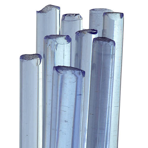 Lavender Pale Transparent 4-7mm Vetrofond Glass Rods