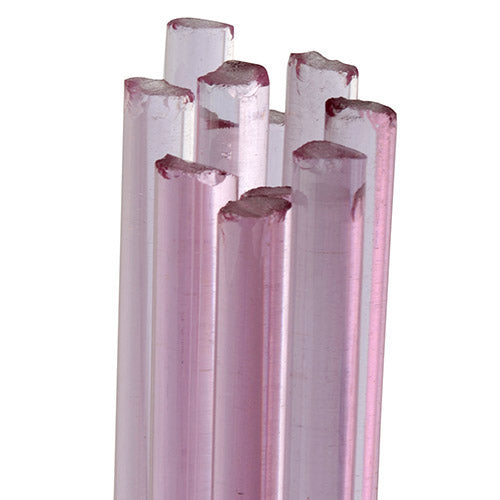 Lavender Blue Transparent 4-7mm Vetrofond Glass Rods