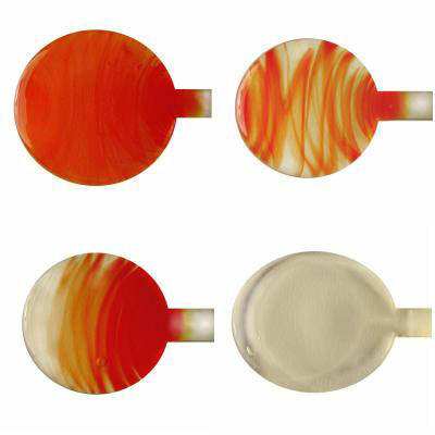 Arancio Perfecto (Orange Perfecto) 4-7mm Vetrofond Glass Rods