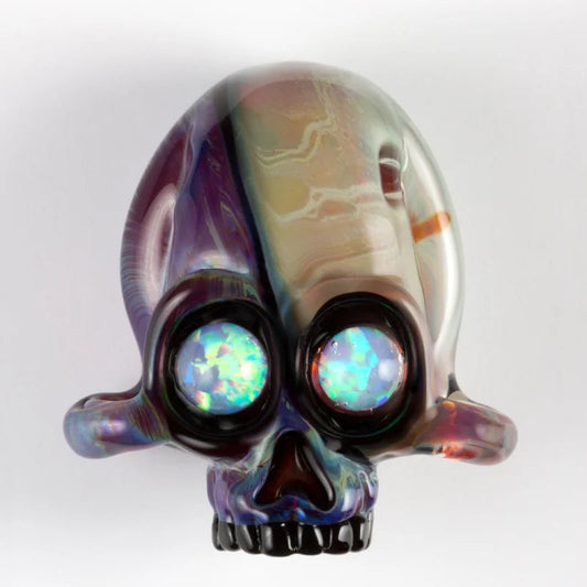 Double Amber Purple Northstar Glass Rod