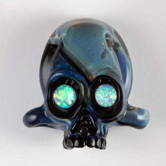 Dark Blue Amber Purple Northstar Glass Rod