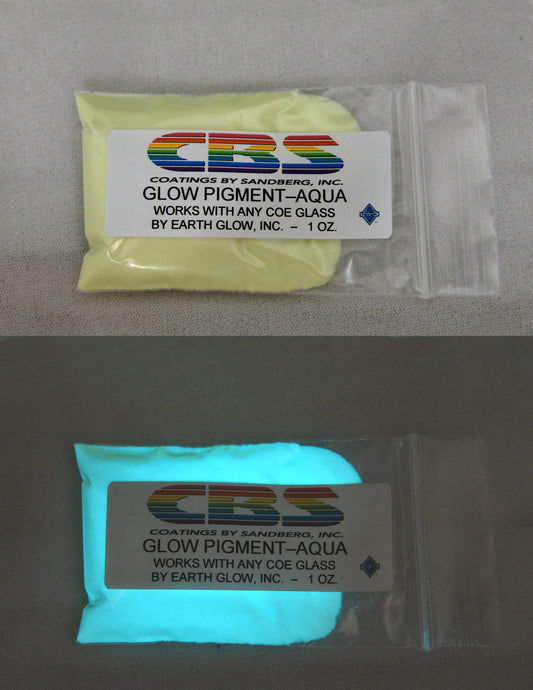 Aqua 1oz Glow Pigment Powder