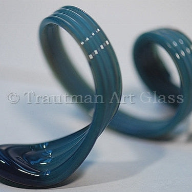 Blue Slyme COE 33 Trautman Art Glass Rod