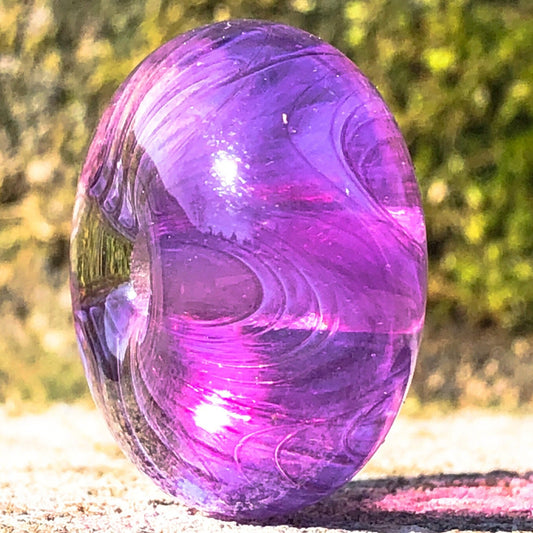 Oracle Opal Violet Double Helix Glass