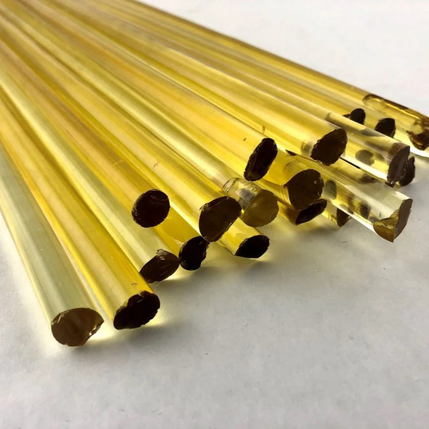 Amber Purple Northstar Glass Rod
