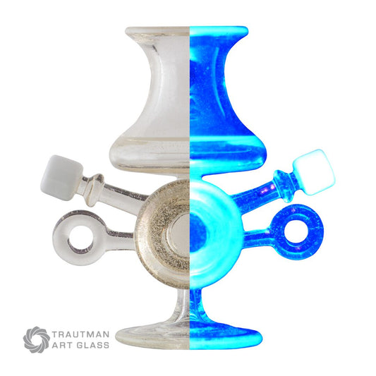 Blu-V COE 33 Trautman Art Glass Rod