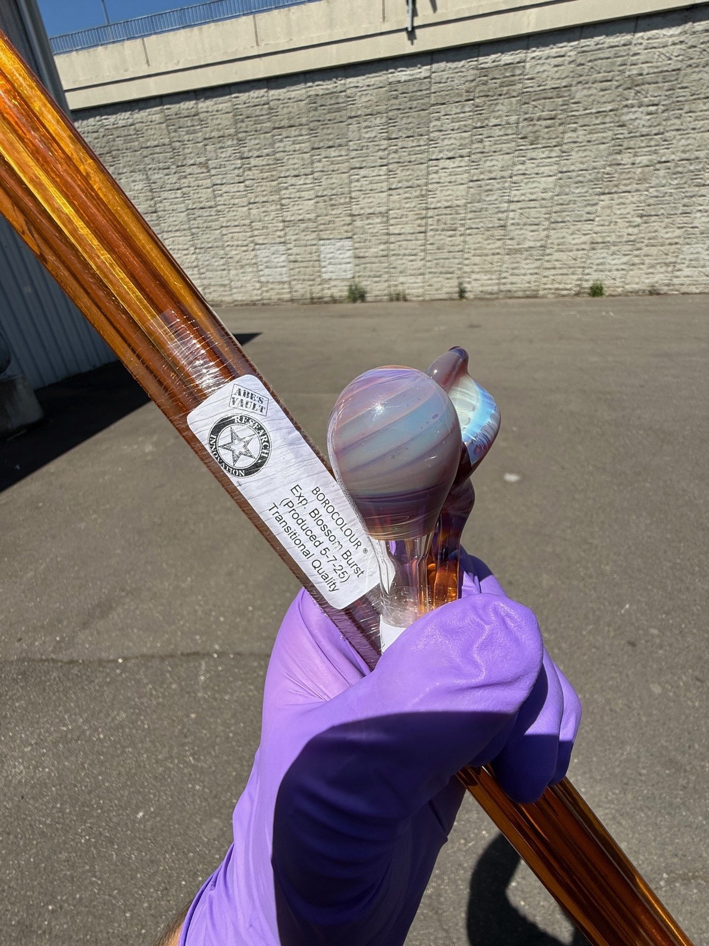 Blossom Burst Experimental Northstar Glass Rod