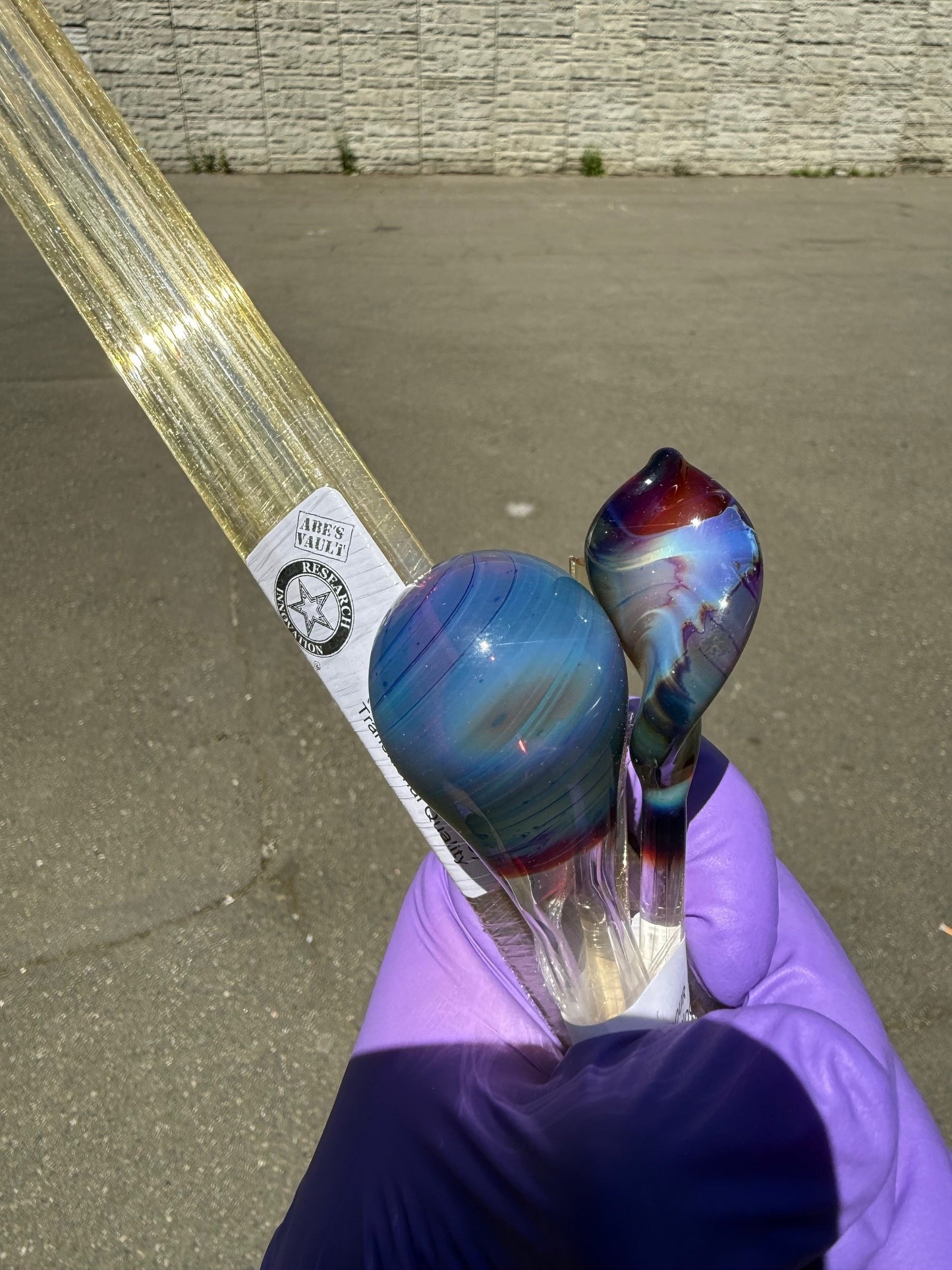 Sunset Bloom Experimental Northstar Glass Rod