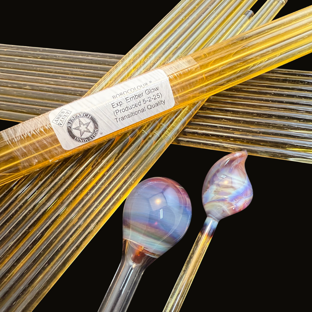 Ember Glow Experimental Northstar Glass Rod