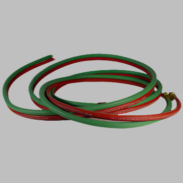 12 Ft 1/4" Oxygen & Propane Hose Set