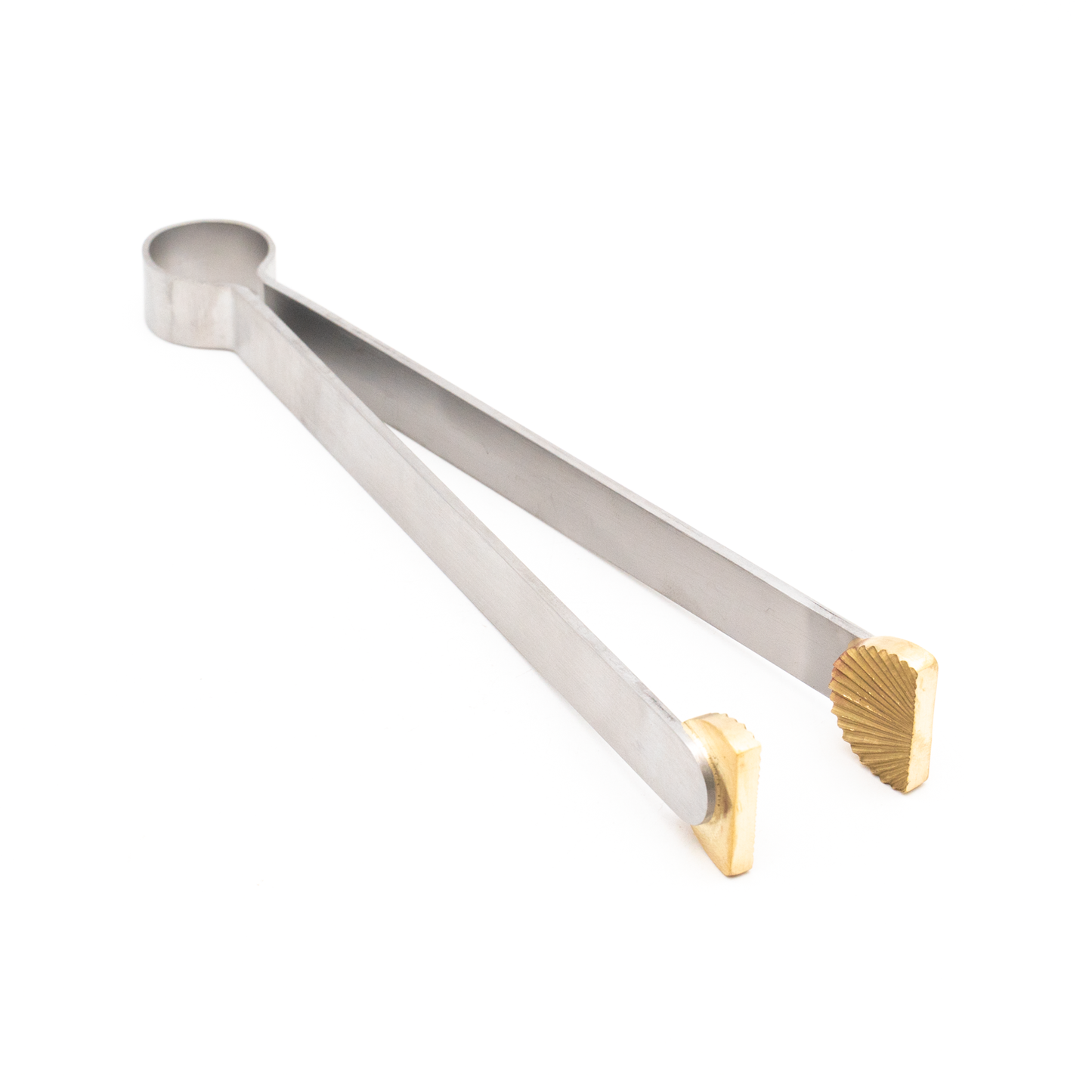 Ribbed Brass Masher for fins, feather, wings, shells