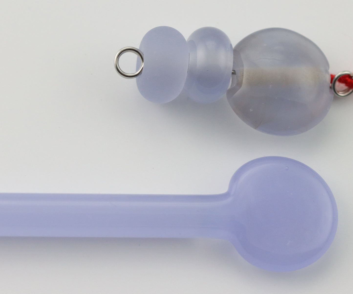 Rhapsody Milky Creation is Messy Glass Rod