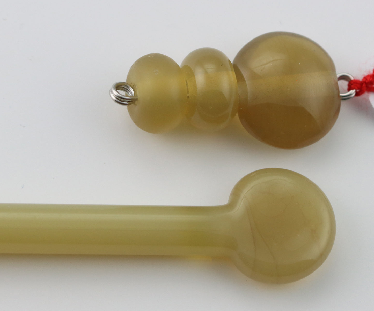 Parchment Misty Ltd Run  Creation is Messy Glass Rod