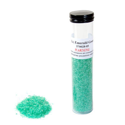 Light Emerald Green Transparent Frit Effetre Glass
