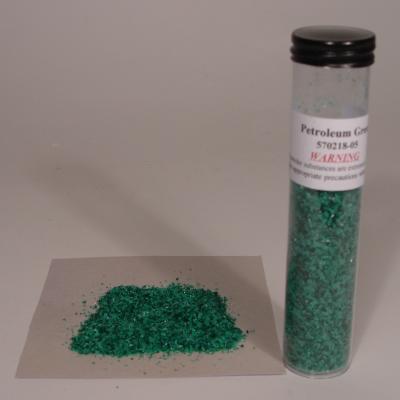 Green Petroleum Pastel Frit Effetre Glass