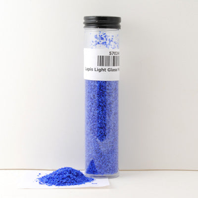 Light Lapis Pastel Frit Effetre Glass
