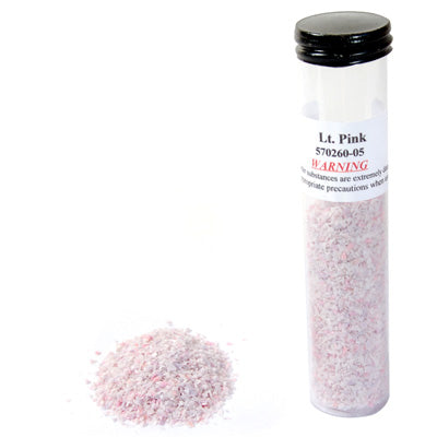 Light Pink Pastel Frit Effetre Glass