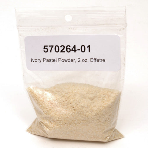 Ivory Pastel Powder Effetre Glass