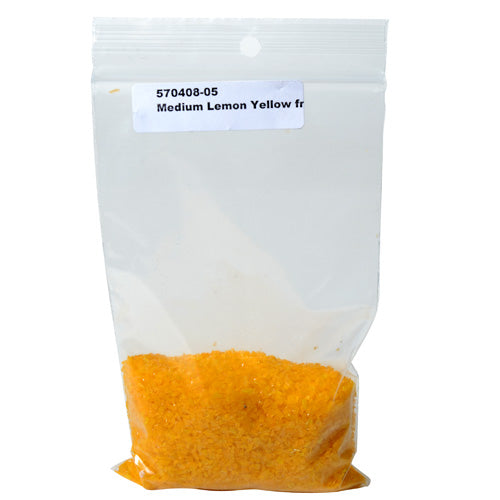 Lemon Yellow Special Frit Effetre Glass