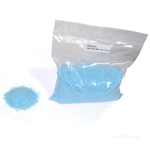 Light Sky Blue Pastel frit 1 lb Effetre Glass