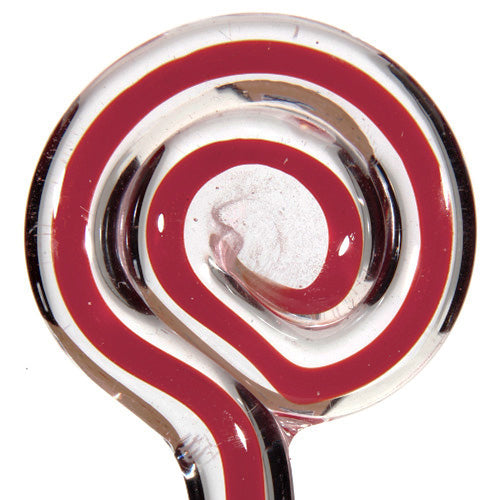 Red Purple Filigrana 5-6mm  Effetre Glass Rods