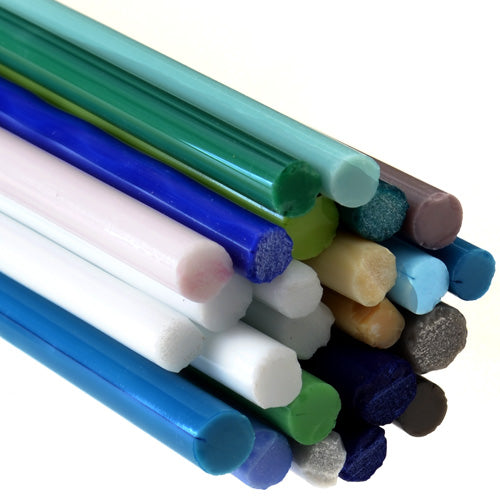 Pastel Assortment Effetre Glass Rods