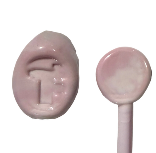 Pink Angel Pastel Effetre Glass Rods