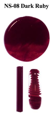 Dark Ruby Northstar Glass Rod