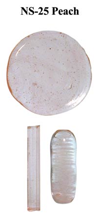 Peach Northstar Glass Rod