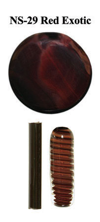 Exotic Red Northstar Glass Rod