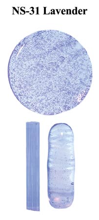 Lavender Northstar Glass Rod