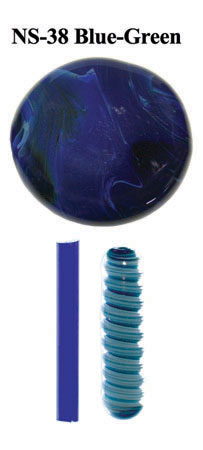 Blue Green Frit 4oz Northstar Glass COE 33 Borosilicate