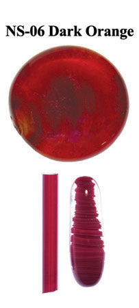 Dark Orange Frit 4oz Northstar Glass COE 33 Borosilicate