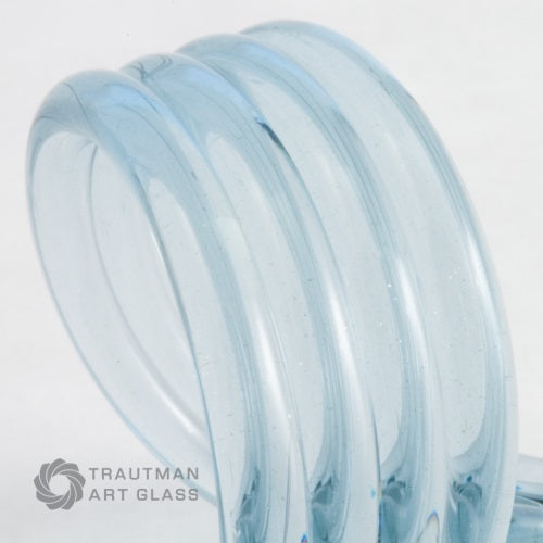 Light Blue Stardust COE 33 Trautman Art Glass Rod