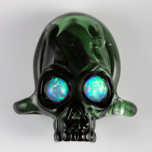 Green Transparent 4oz Northstar Glass Frit