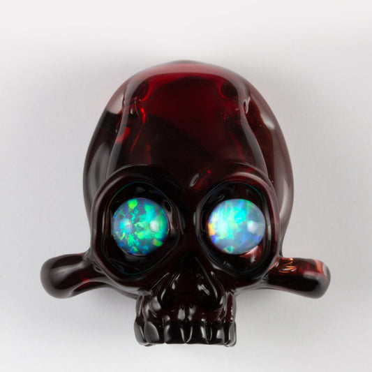 Garnet Dark Frit 4oz Northstar Glass COE 33 Borosilicate