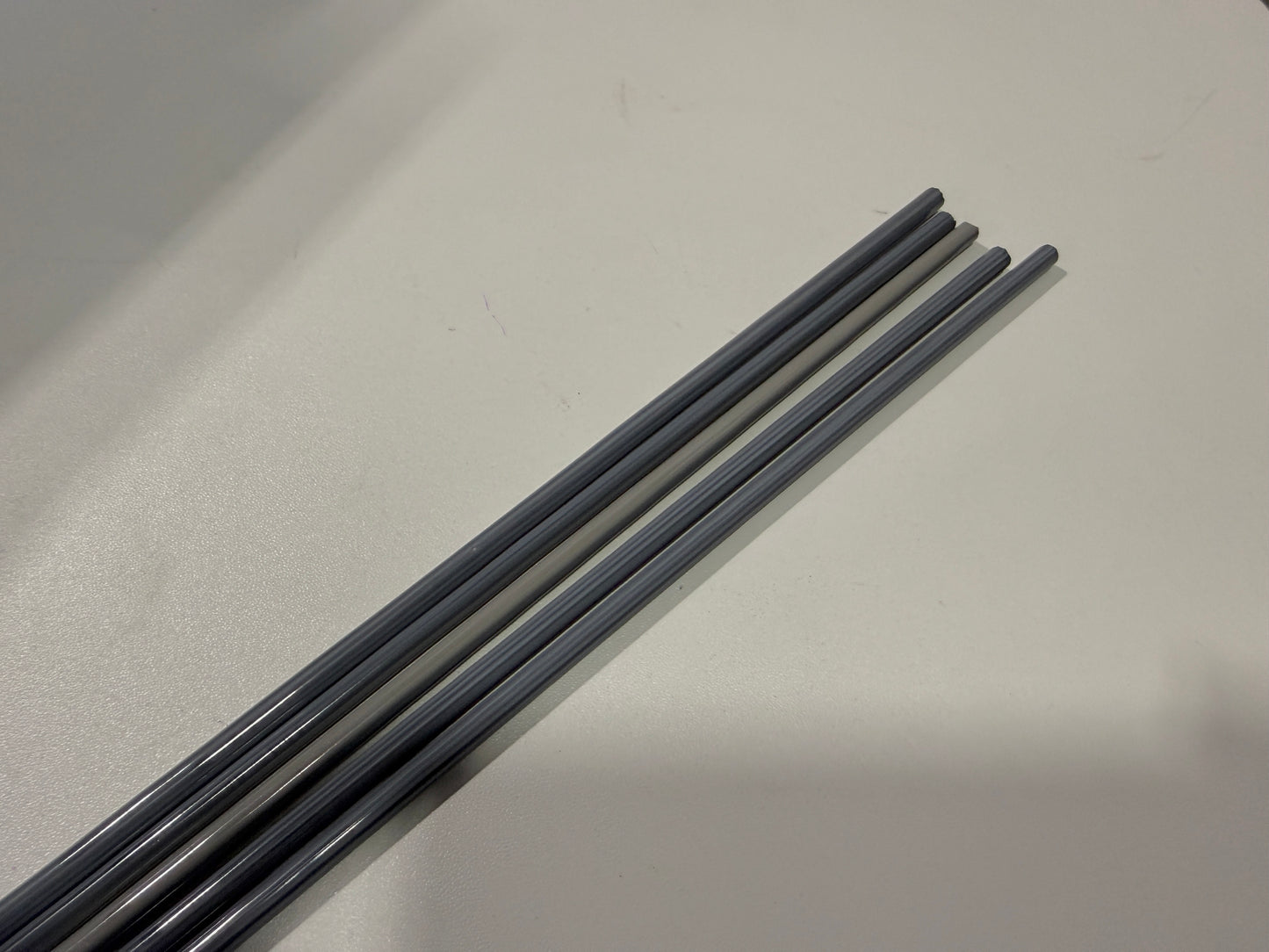 Avorio Nero Pastel Effetre Glass Rod