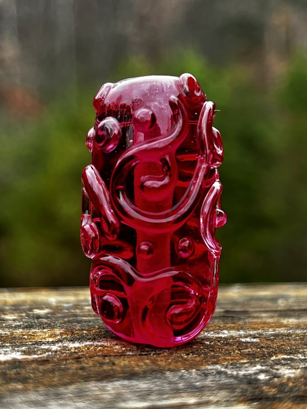 Rhea Light Double Helix Glass Rods