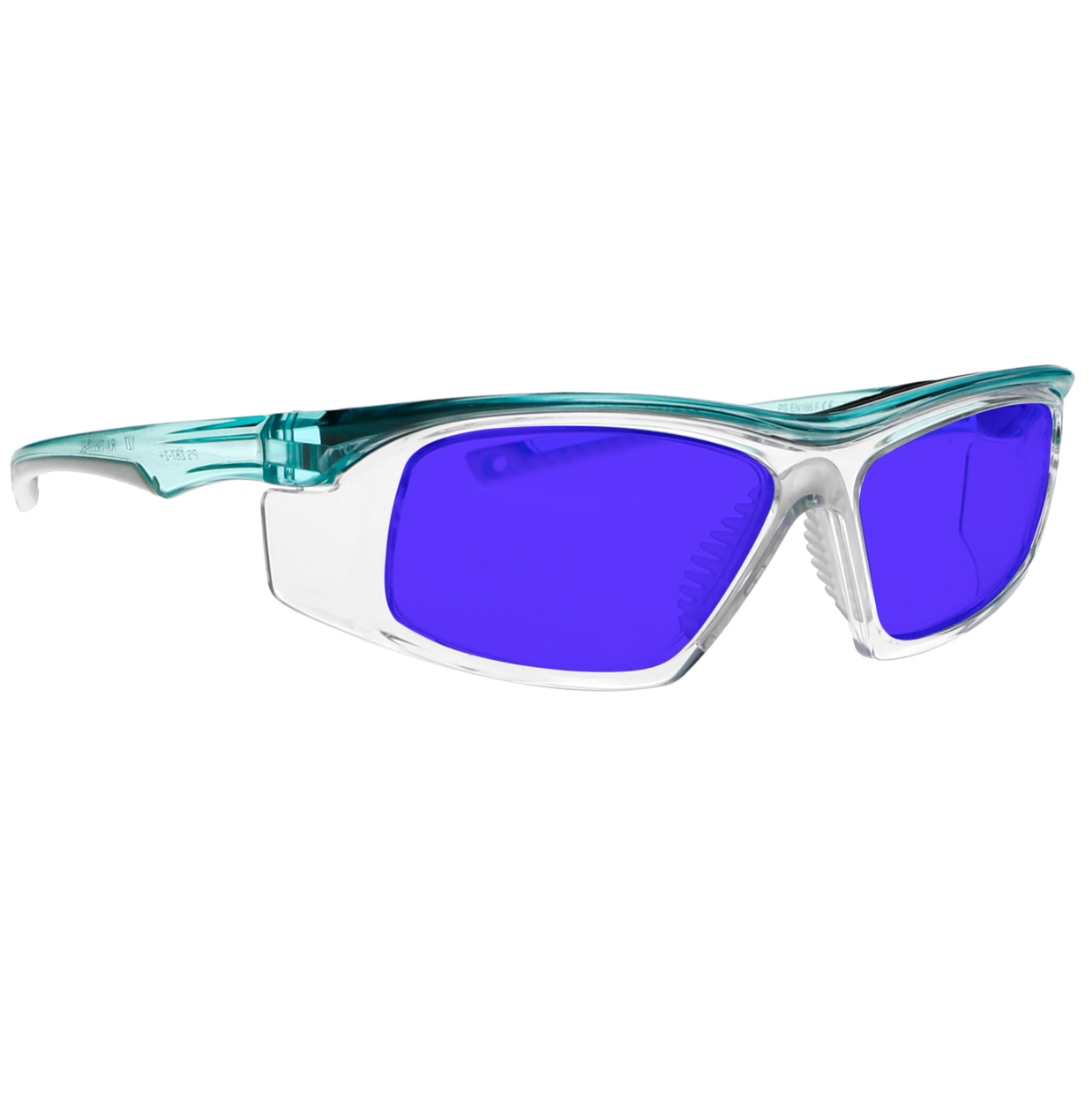 Teal Sodium Flare Poly Lampworking Glasses