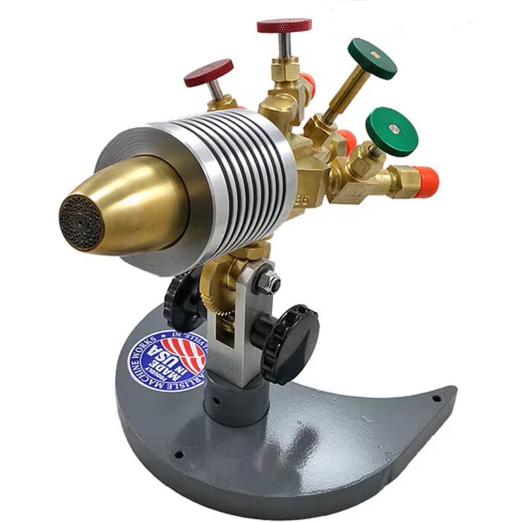 CC Burner with Rack and Pinion Mount