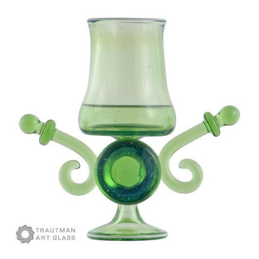 Tropical Green COE 33 Trautman Borosilicate Glass Rod