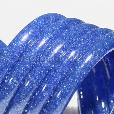 Blue Blizzard COE 33 Trautman Art Glass Rod
